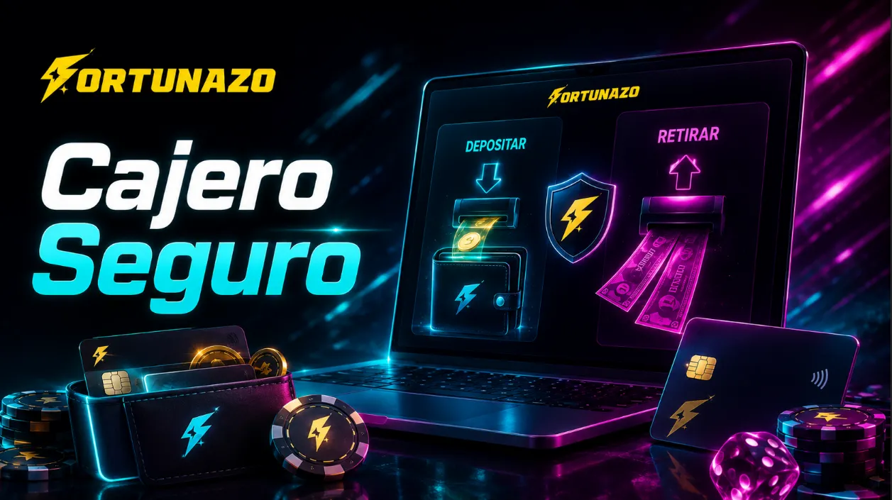 Cajero de Fortunazo para depósitos y retiros