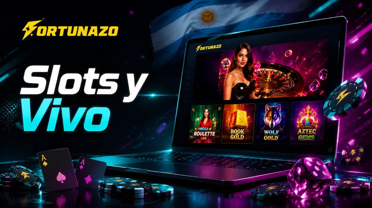 Fortunazo Casino para slots y juegos en vivo